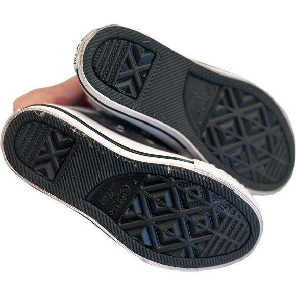 Converse Chuck Taylor All Star Madison Mid Top Grey/ Pink Sneaker Girls US 10.5 - Picture 7 of 8